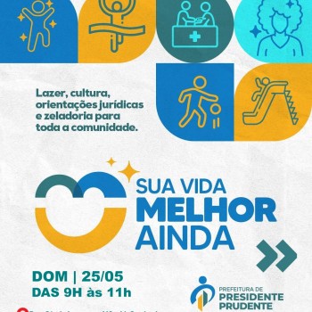 No próximo domingo é dia de Sua Vida Melhor Ainda no Jardim Cambuci